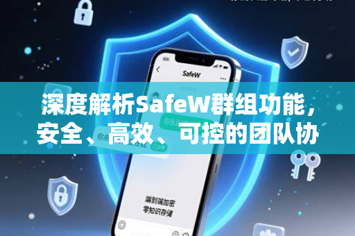 深度解析SafeW群组功能，安全、高效、可控的团队协作新标杆