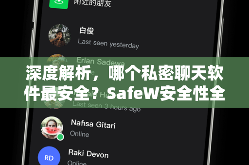 深度解析，哪个私密聊天软件最安全？SafeW安全性全面评测