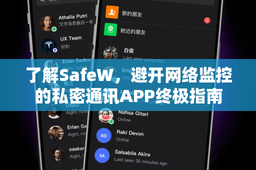 了解SafeW，避开网络监控的私密通讯APP终极指南
