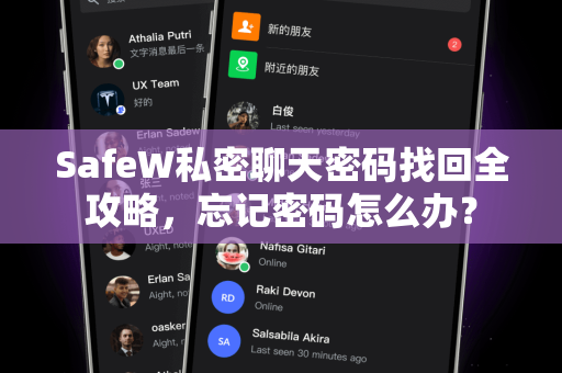 SafeW私密聊天密码找回全攻略，忘记密码怎么办？