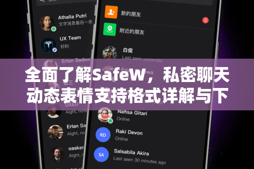 全面了解SafeW，私密聊天动态表情支持格式详解与下载指南
