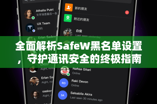 全面解析SafeW黑名单设置，守护通讯安全的终极指南