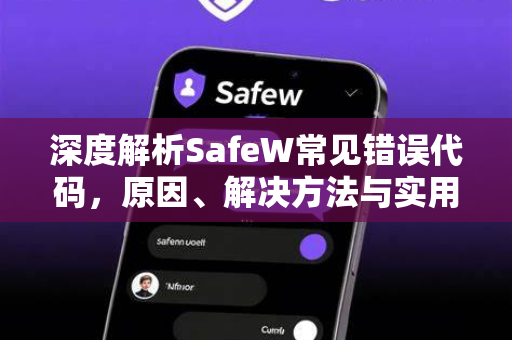 深度解析SafeW常见错误代码，原因、解决方法与实用技巧