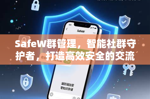 SafeW群管理，智能社群守护者，打造高效安全的交流环境