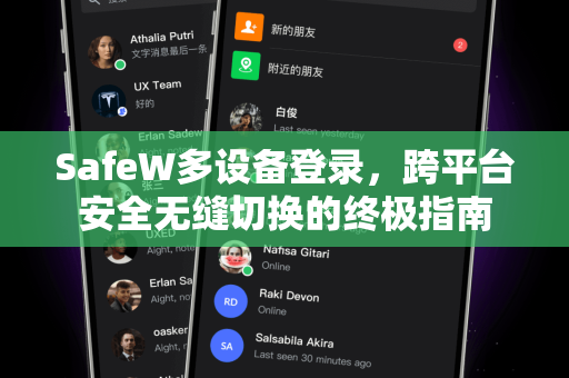 SafeW多设备登录，跨平台安全无缝切换的终极指南