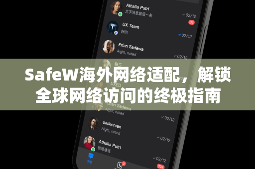 SafeW海外网络适配，解锁全球网络访问的终极指南