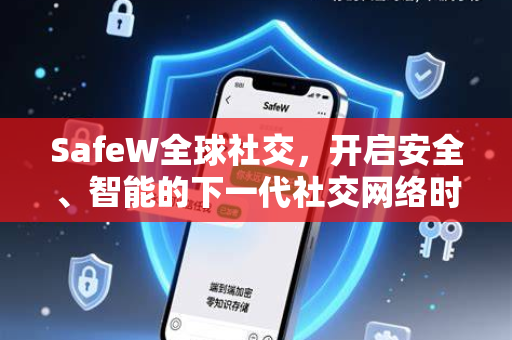 SafeW全球社交，开启安全、智能的下一代社交网络时代