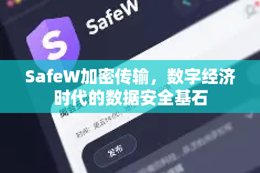 SafeW加密传输，数字经济时代的数据安全基石