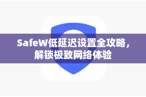 SafeW低延迟设置全攻略，解锁极致网络体验