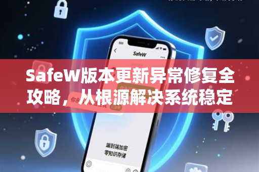 SafeW版本更新异常修复全攻略，从根源解决系统稳定性问题