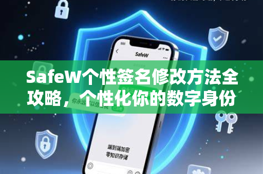 SafeW个性签名修改方法全攻略，个性化你的数字身份