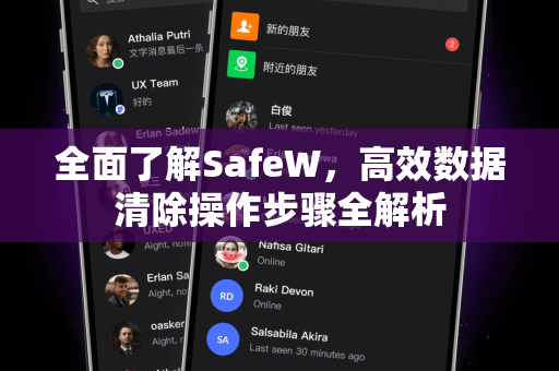 全面了解SafeW，高效数据清除操作步骤全解析