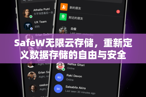 SafeW无限云存储，重新定义数据存储的自由与安全