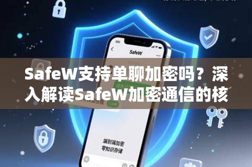 SafeW支持单聊加密吗？深入解读SafeW加密通信的核心能力